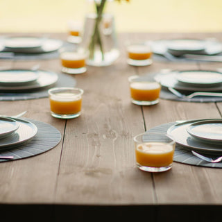 Discover the Moorland Handcrafted Industrial Dining Table: Mixing rustic elegance with robust metal legs, a chic addition to modern dining settings.