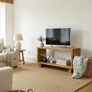 Cadland Reclaimed Tv Media Unit with Open Storage