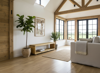 Calshot Solid Wood Handmade Rustic Extra Wide Tv Unit