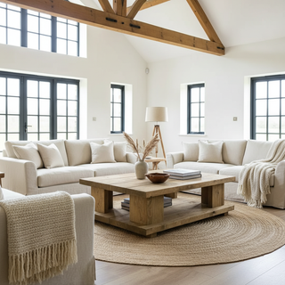 Lepe Handmade Rustic Coffee Table with Storage