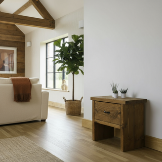 Portmore Handmade Rustic Bedside Table