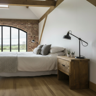 Portmore Handmade Rustic Bedside Table