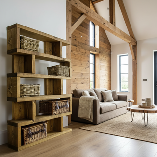 Wensley Handmade Rustic Shelving Unit