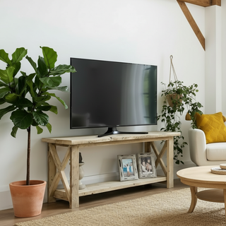 Winford Solid Wood Reclaimed Tv Unit with Storage