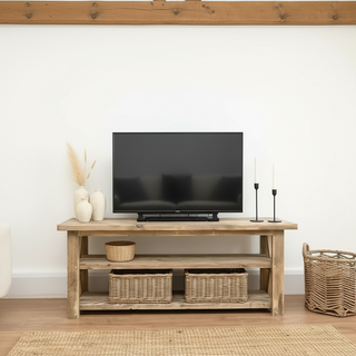 Winford Solid Wood Reclaimed Tv Unit with Storage
