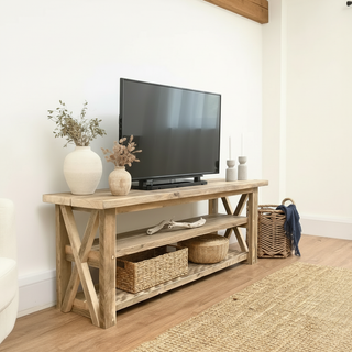 Winford Solid Wood Reclaimed Tv Unit with Storage