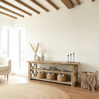 Winford Solid Wood Reclaimed Tv Unit with Storage