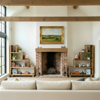 Ashurst Reclaimed Bookcase Shelving Unit