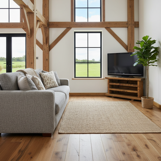Bolderwood Solid Wood Corner Tv Unit with Shelves
