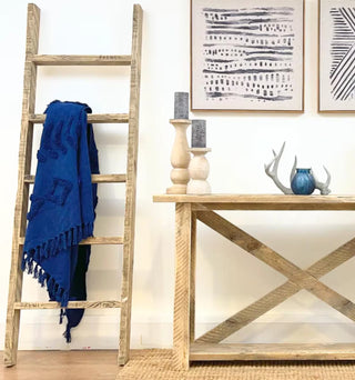 Chapwell Handcrafted Reclaimed Wooden Blanket Ladder