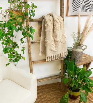 Chapwell Handcrafted Reclaimed Wooden Blanket Ladder