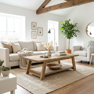 Yarmouth Handmade Reclaimed Wood Coffee Table With Storage