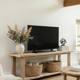 Ryde Handcrafted Reclaimed Wood Tv Unit with Storage