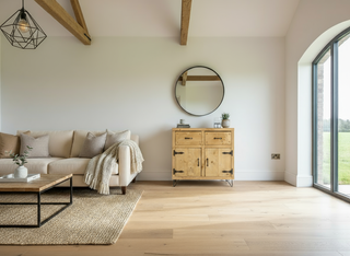 Walhampton Handmade Rustic Solid Wood Sideboard with Drawers