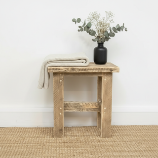 Ryde Reclaimed Solid Wood Small Side Stool
