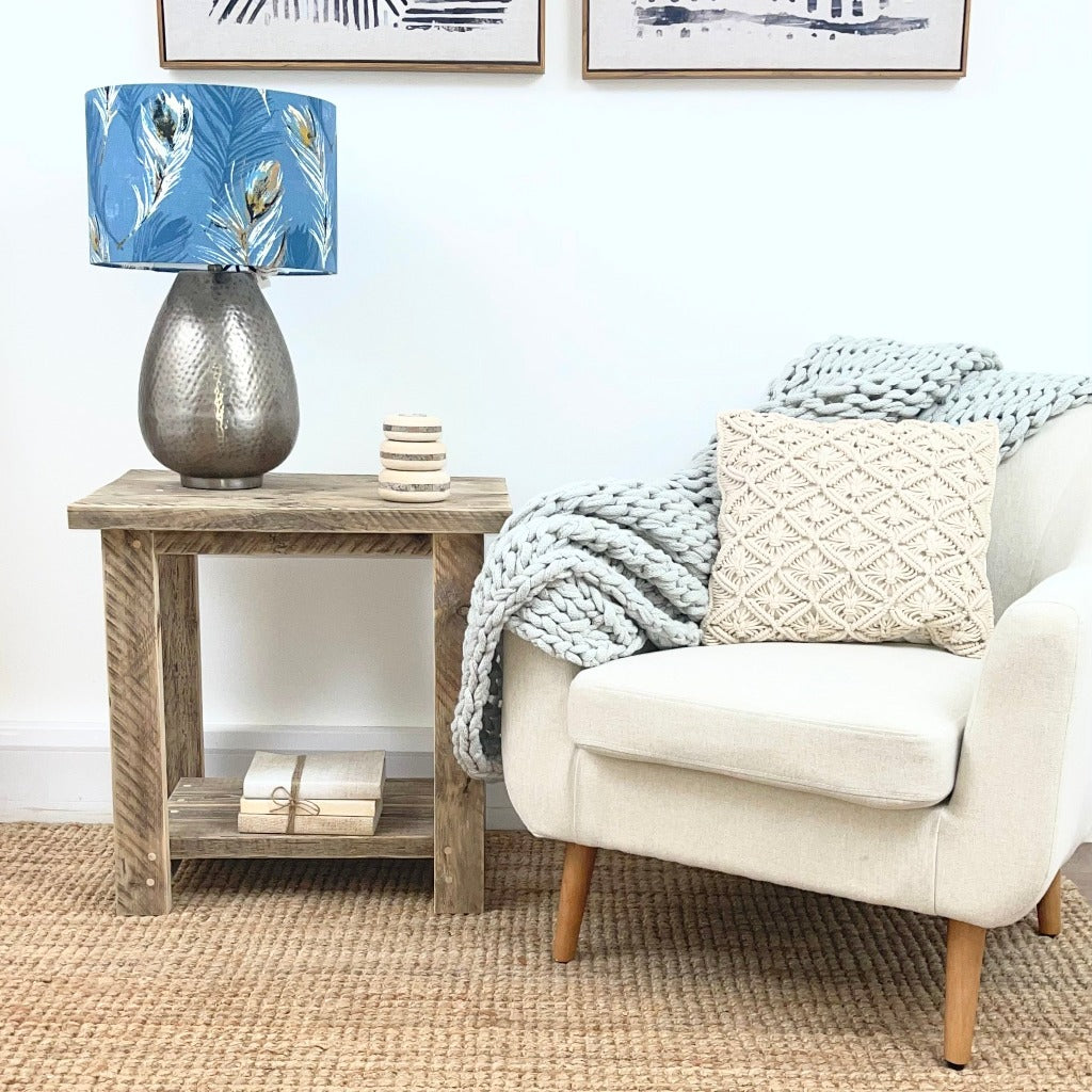 Rustic Dreams Ryde Handcrafted Solid Wood Reclaimed Side Table – Rustic Dreams