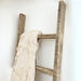 Rustic Reclaimed ladder made by Rustic Dreams finished in a chunky natural finish